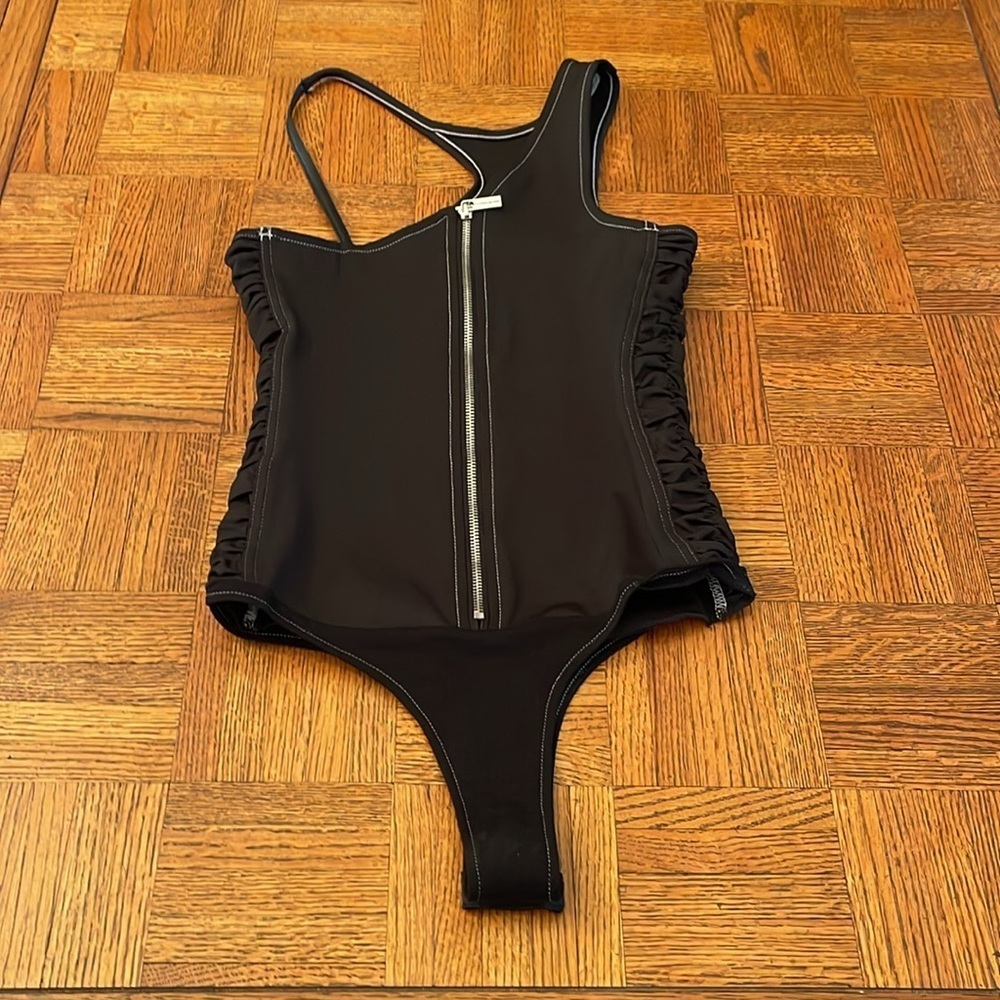 Maniere De Voir Black Bodysuit - Picture 5 of 5